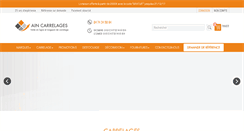 Desktop Screenshot of ain-carrelages.com